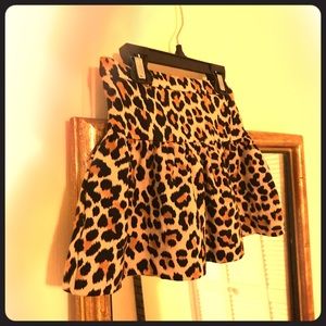 Kate spade toddler Leopard skirt
